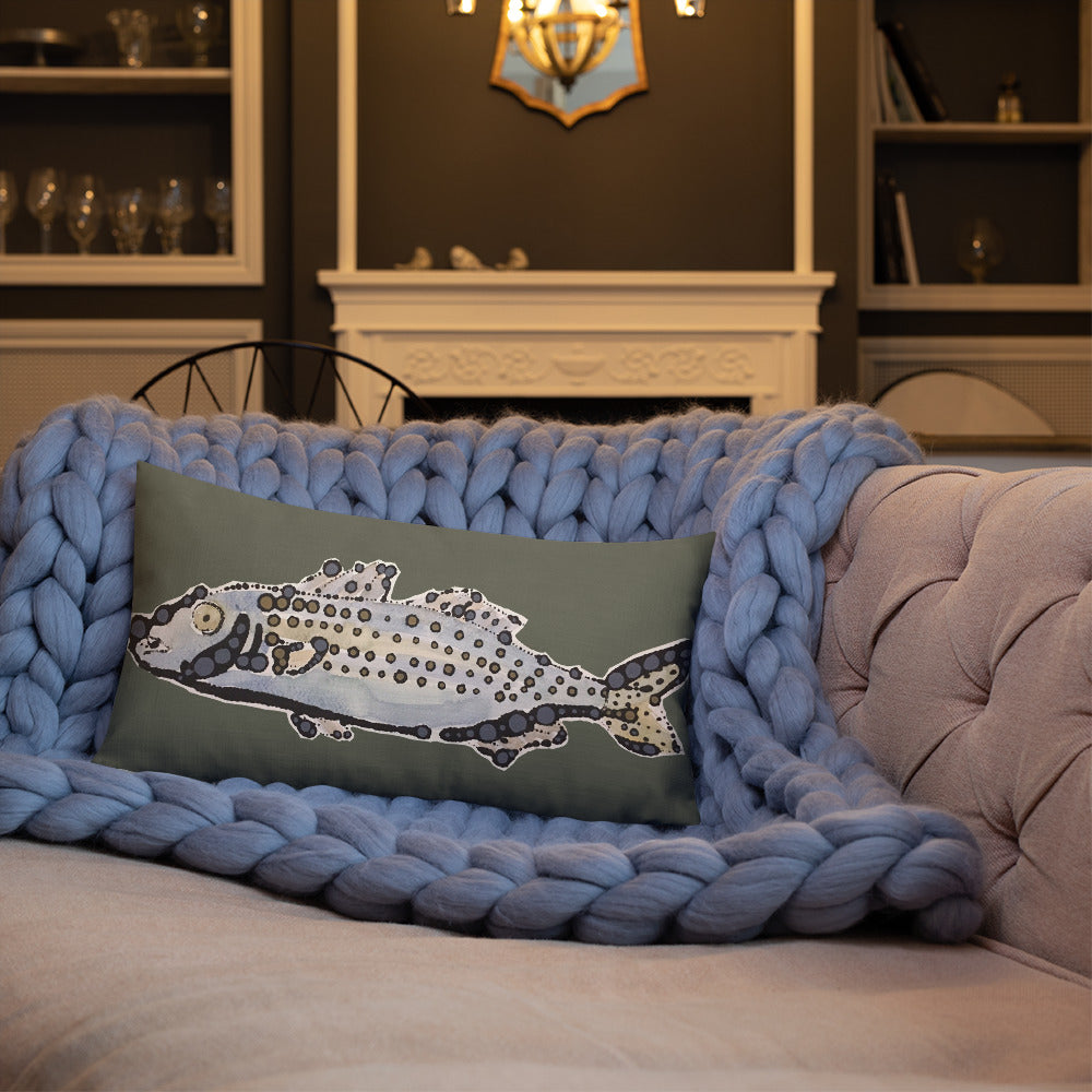 Fish and Friends Cushions – Louise Daykin Prints