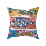 Wild Fish II - Throw Pillows